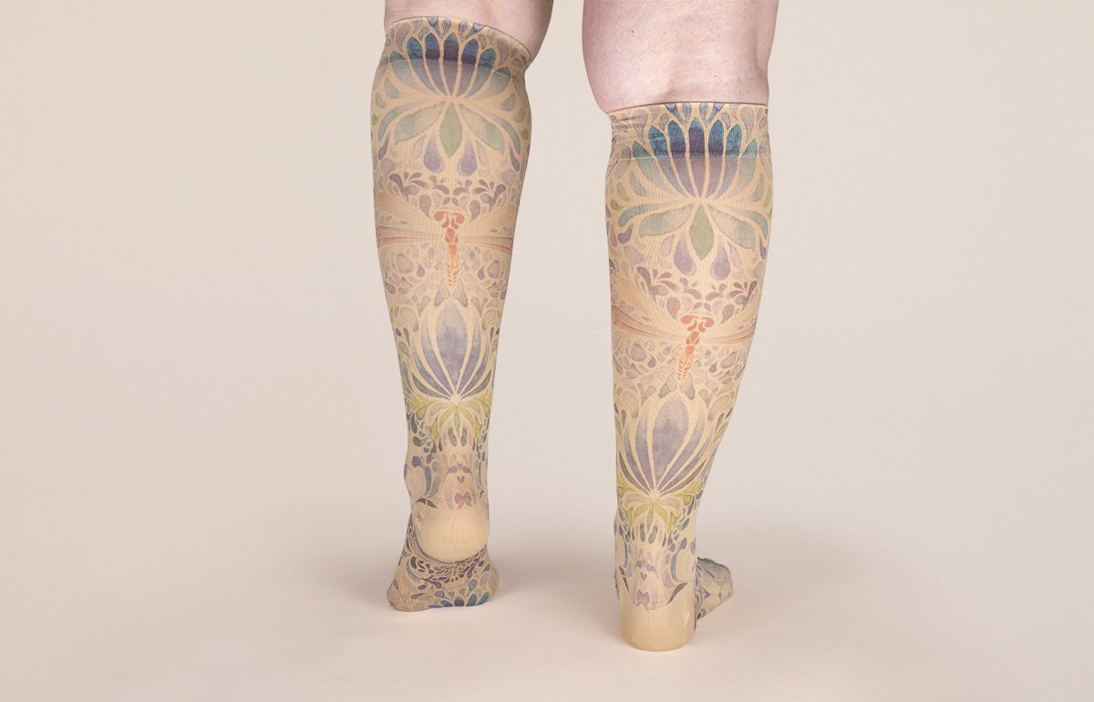 Dragonfly Gradient Compression Socks - LympheDIVAs