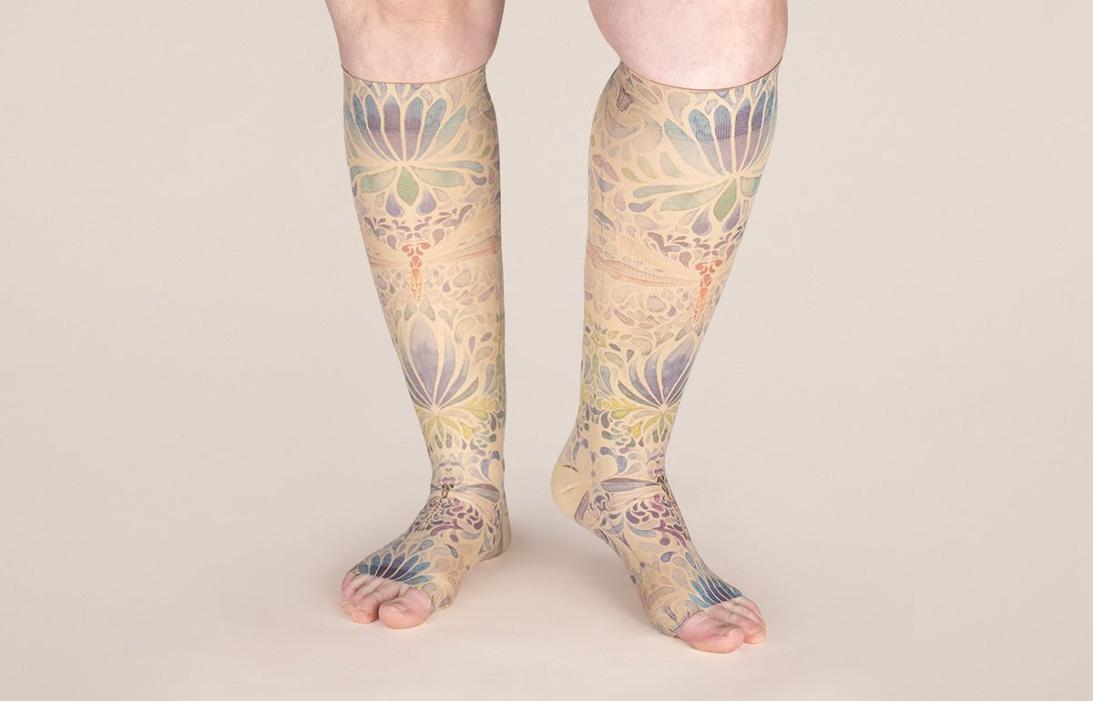 Dragonfly Gradient Compression Socks - LympheDIVAs