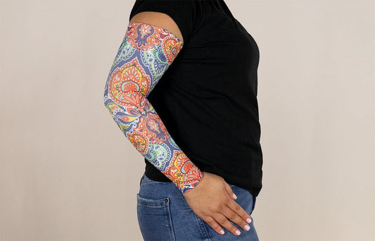 Festival Gradient Compression Arm Sleeve - LympheDIVAs