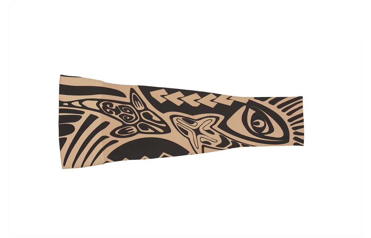 Fierce Beige Gradient Compression Arm Sleeve - LympheDIVAs
