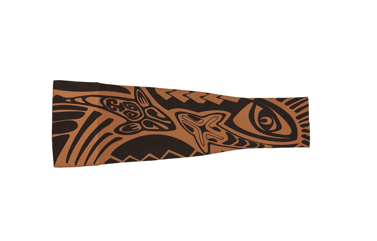Fierce Mocha Gradient Compression Arm Sleeve - LympheDIVAs