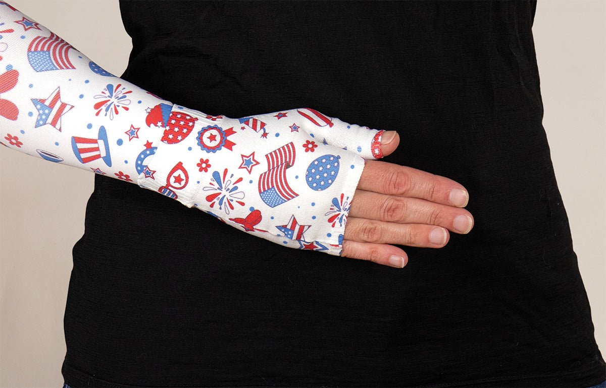 Firework Gradient Compression Gauntlet - LympheDIVAs