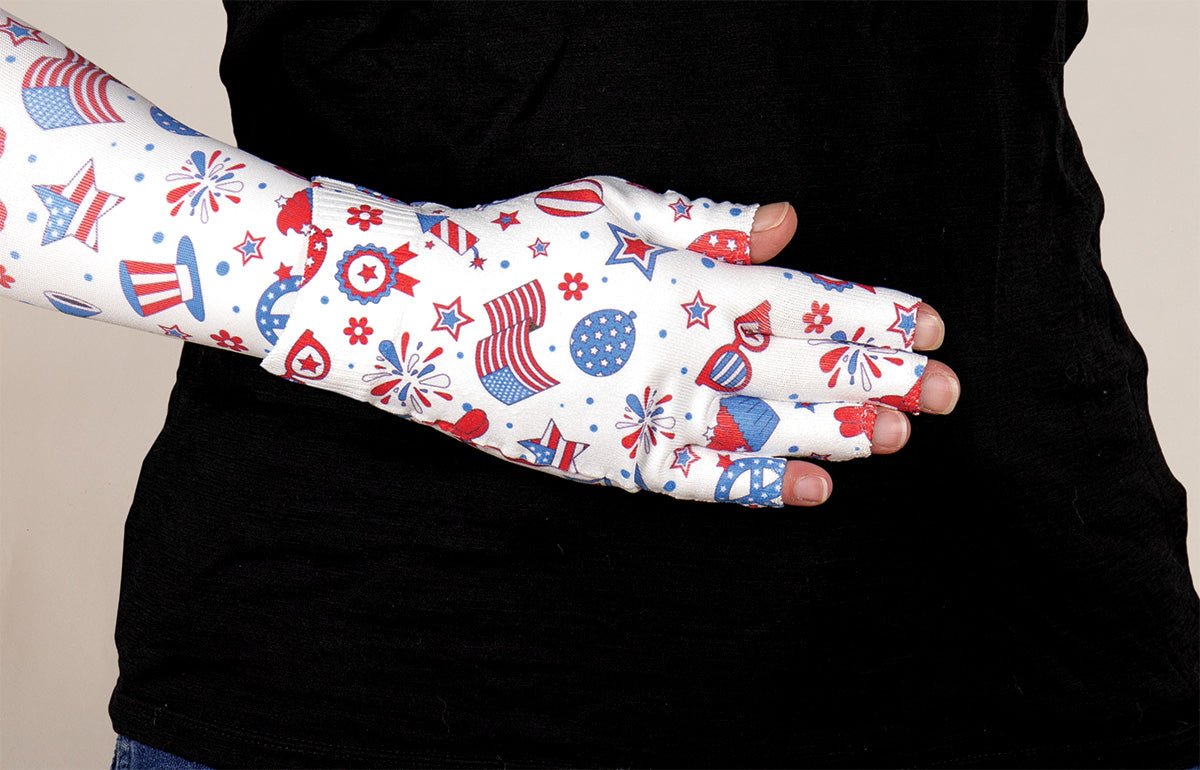 Firework Gradient Compression Glove - LympheDIVAs