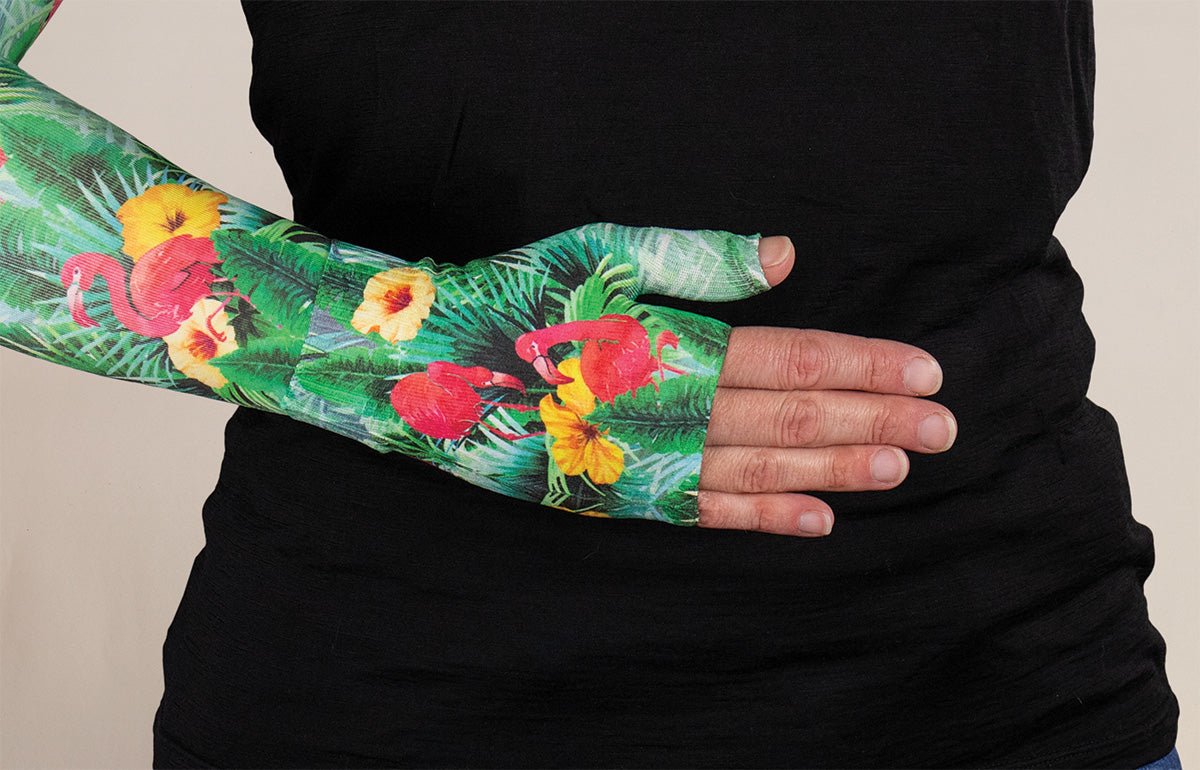 Flamingle Gradient Compression Gauntlet - LympheDIVAs