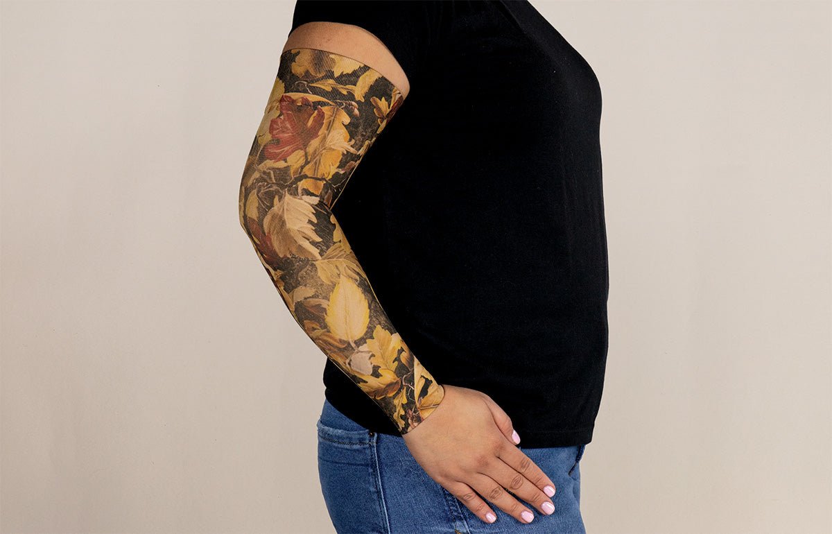 Forest Camo Gradient Compression Arm Sleeve - LympheDIVAs