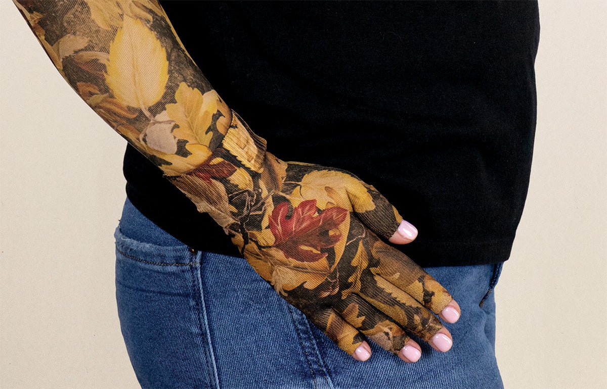 Forest Camo Gradient Compression Glove - LympheDIVAs