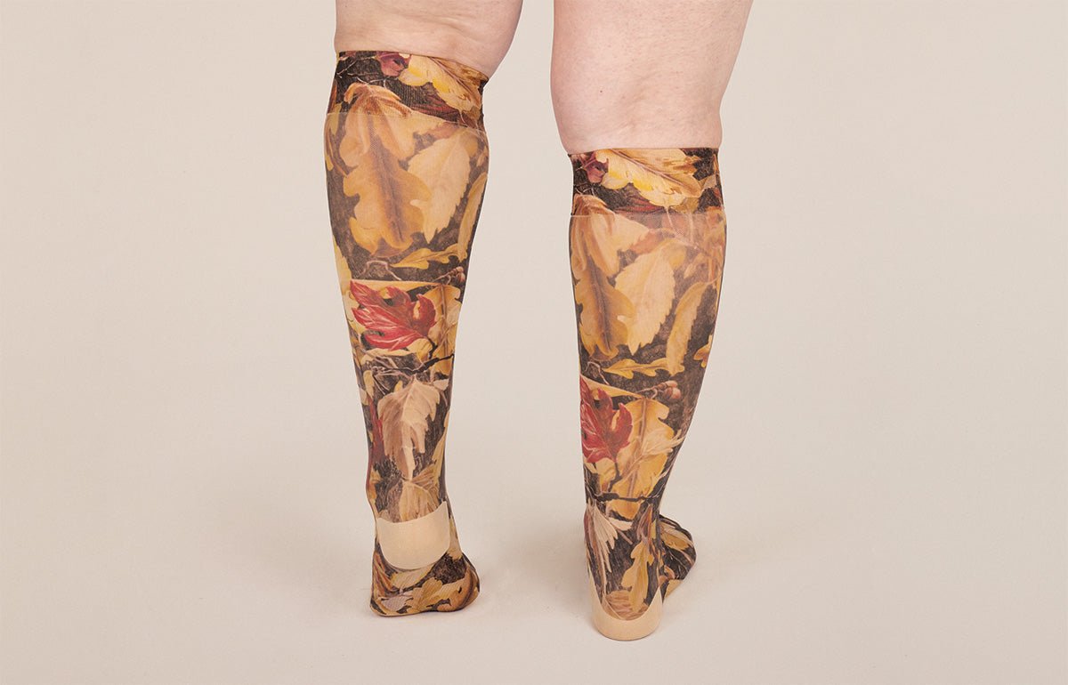 Forest Camo Gradient Compression Socks - LympheDIVAs