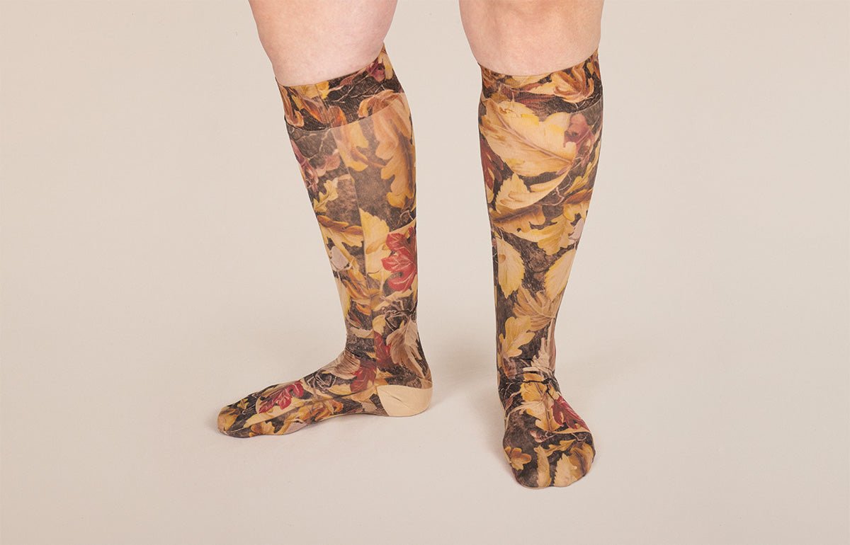 Forest Camo Gradient Compression Socks - LympheDIVAs