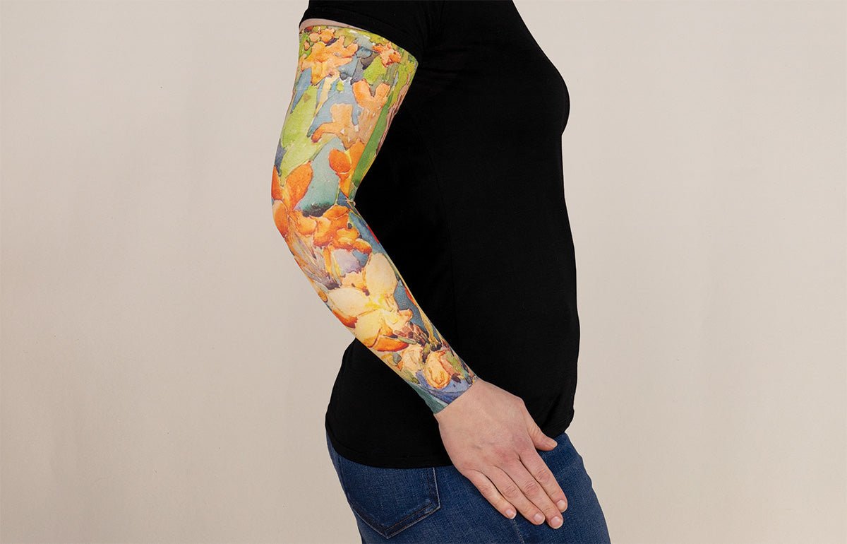 Garden Gradient Compression Arm Sleeve - LympheDIVAs