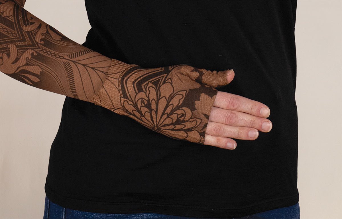 Gatsby Mocha Gradient Compression Gauntlet - LympheDIVAs