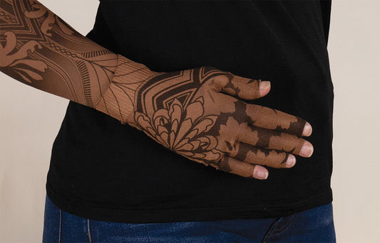 Gatsby Mocha Gradient Compression Glove - LympheDIVAs