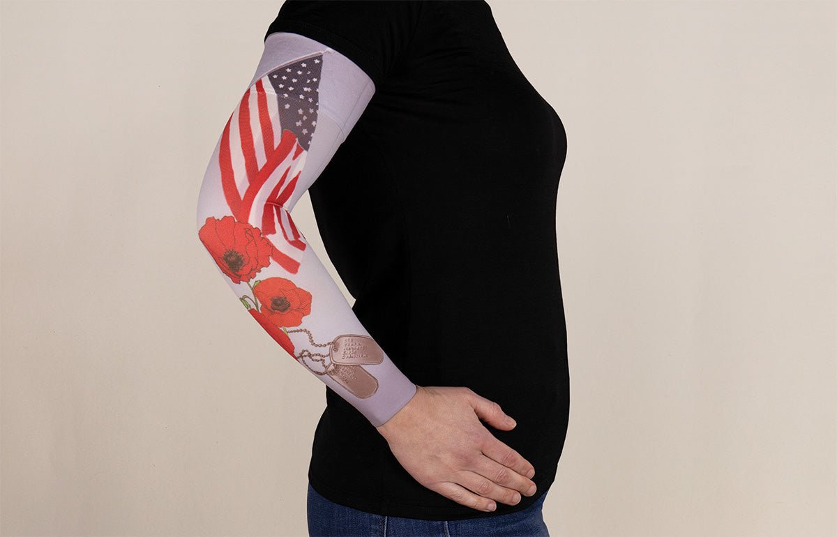 Honor Gradient Compression Arm Sleeve - LympheDIVAs