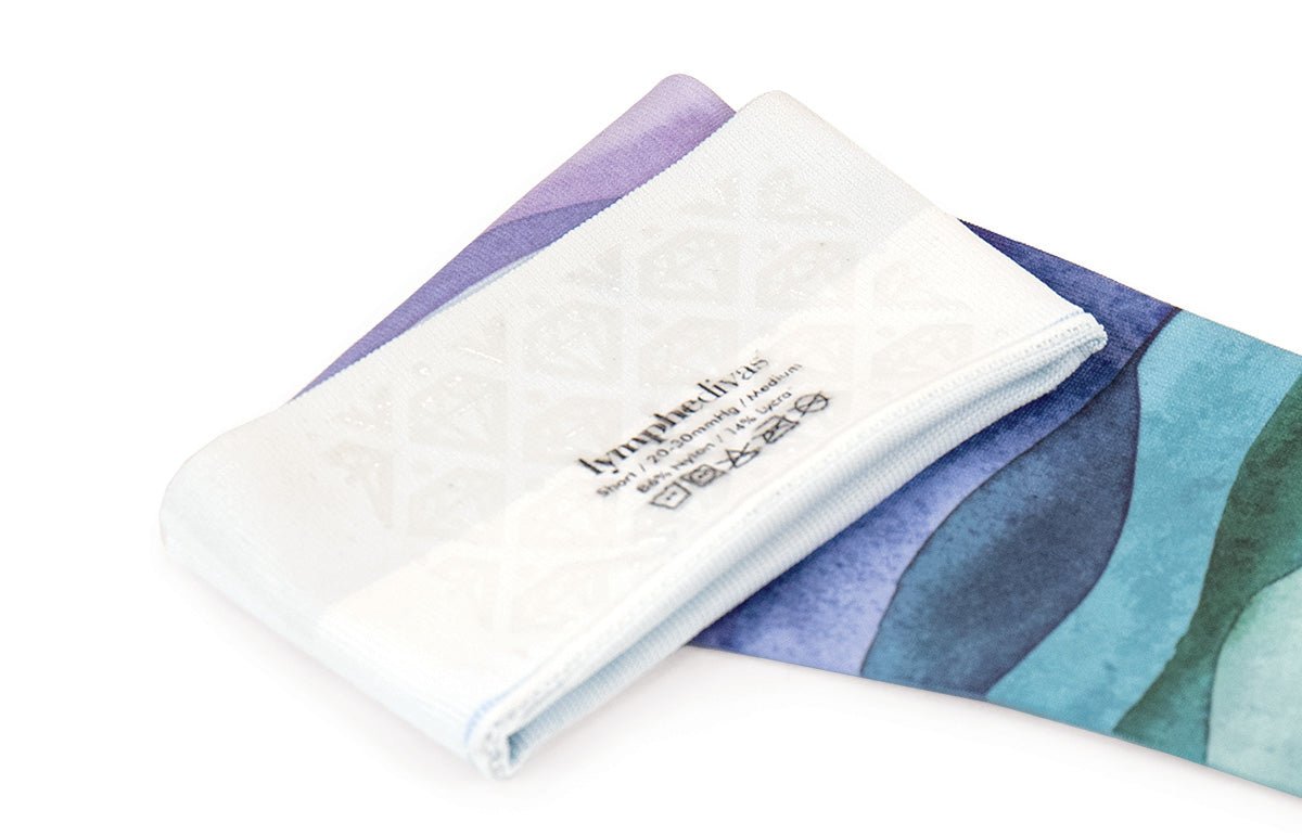 Gradient Compression Arm Sleeve Each Horizon Graduated Compression Arm Sleeve – LympheDIVAs