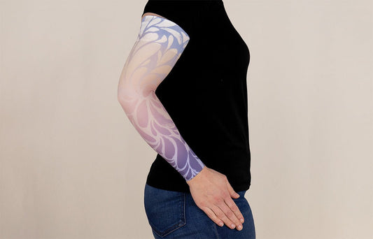 Inspiration Gradient Compression Arm Sleeve - LympheDIVAs