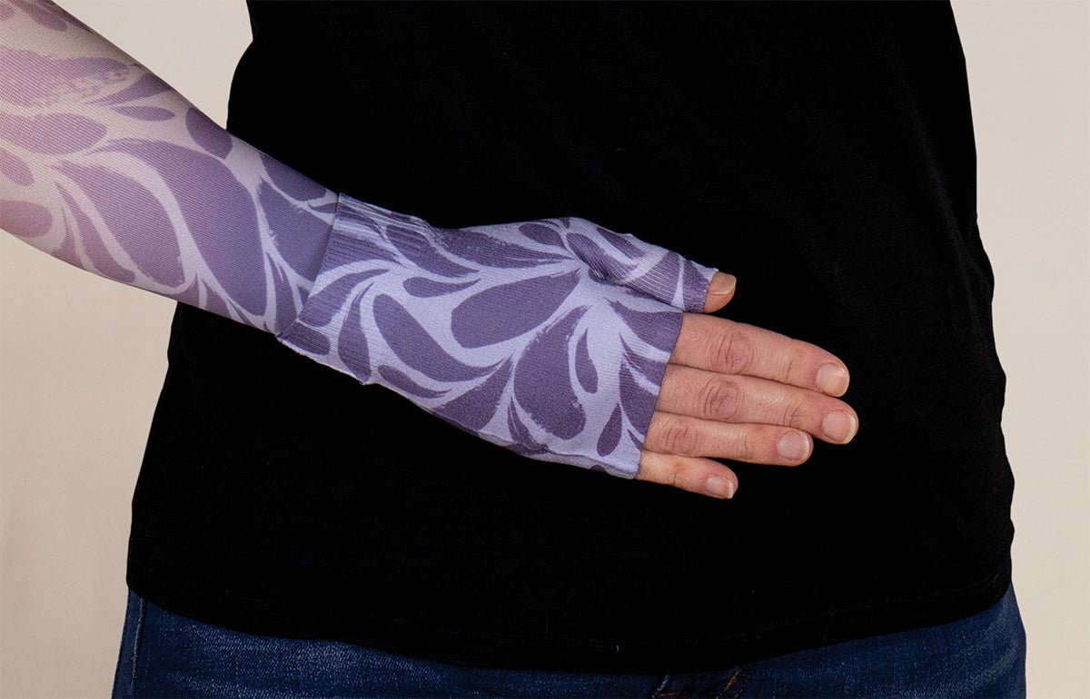 Inspiration Gradient Compression Gauntlet - LympheDIVAs