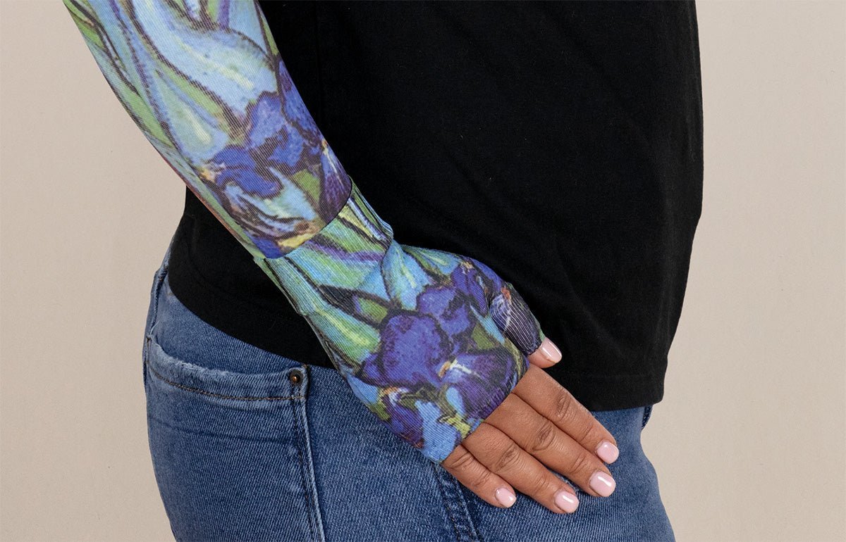 Irises Gradient Compression Gauntlet - LympheDIVAs