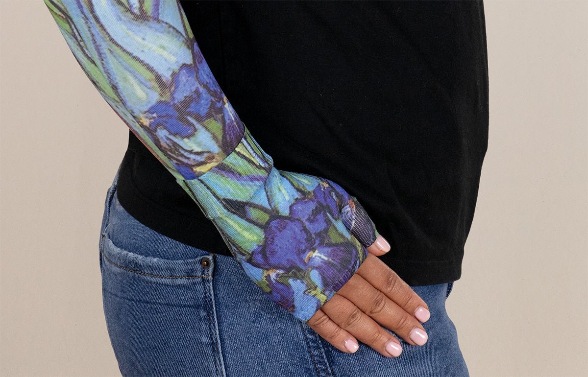Irises Gradient Compression Gauntlet - LympheDIVAs