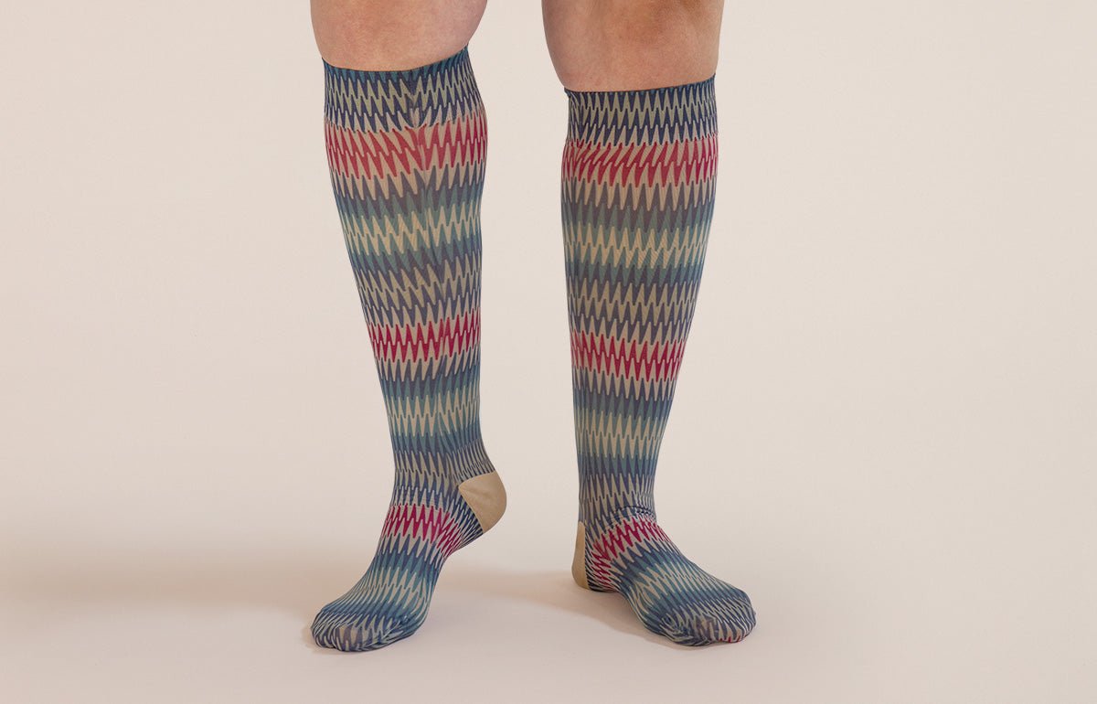 Jam Gradient Compression Socks - LympheDIVAs