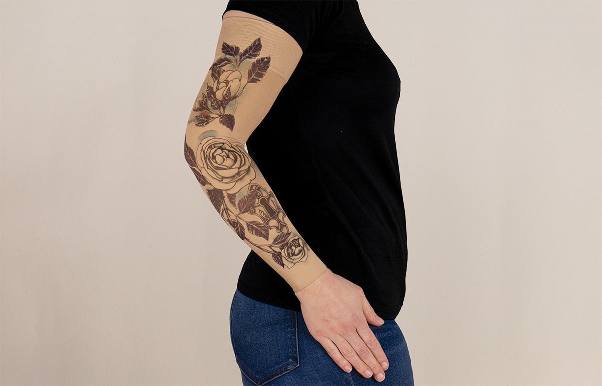 Juliet Gradient Compression Arm Sleeve - LympheDIVAs