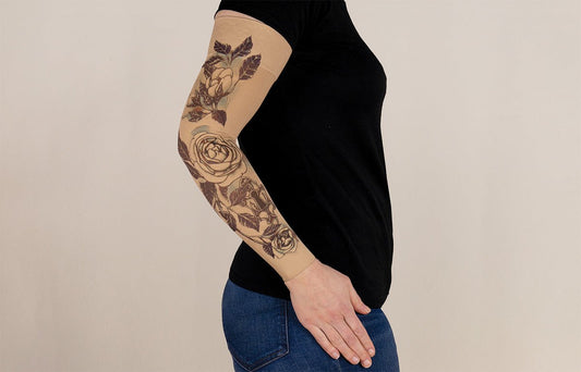 Juliet Gradient Compression Arm Sleeve - LympheDIVAs