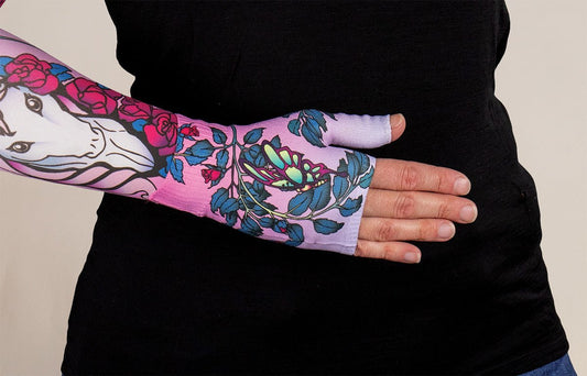 Kiku Gradient Compression Gauntlet - LympheDIVAs