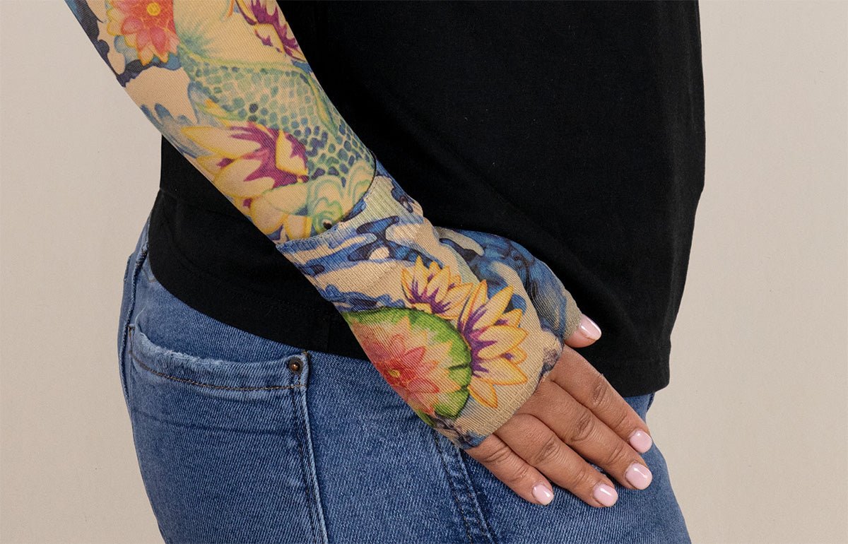 Koi Gradient Compression Gauntlet - LympheDIVAs
