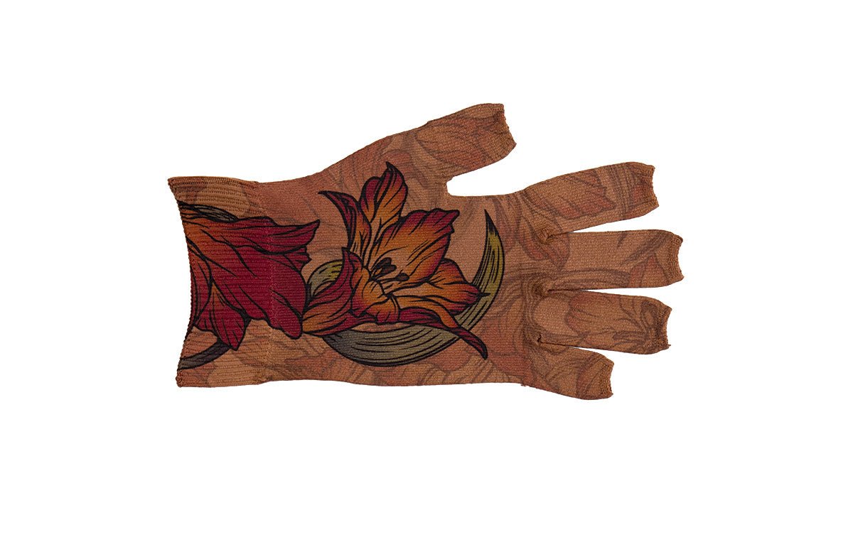Lily Mocha Gradient Compression Glove - LympheDIVAs