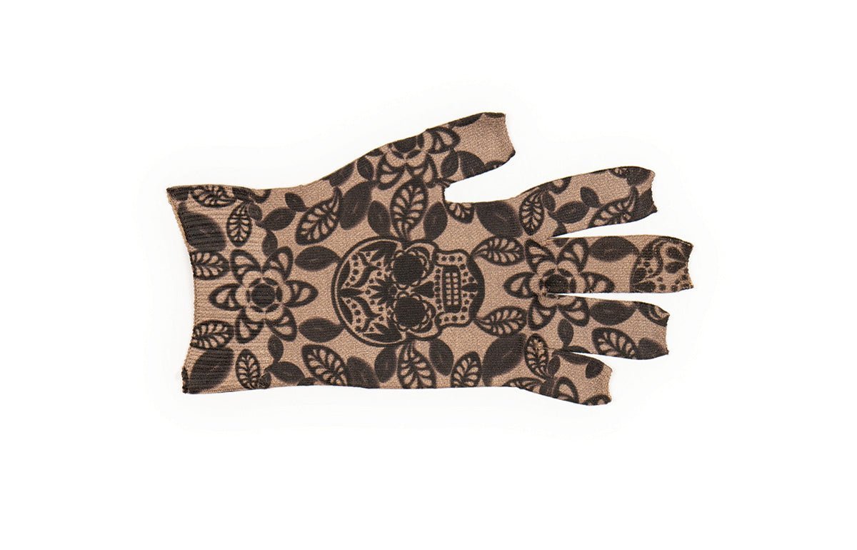 Macabre Beige Gradient Compression Glove - LympheDIVAs