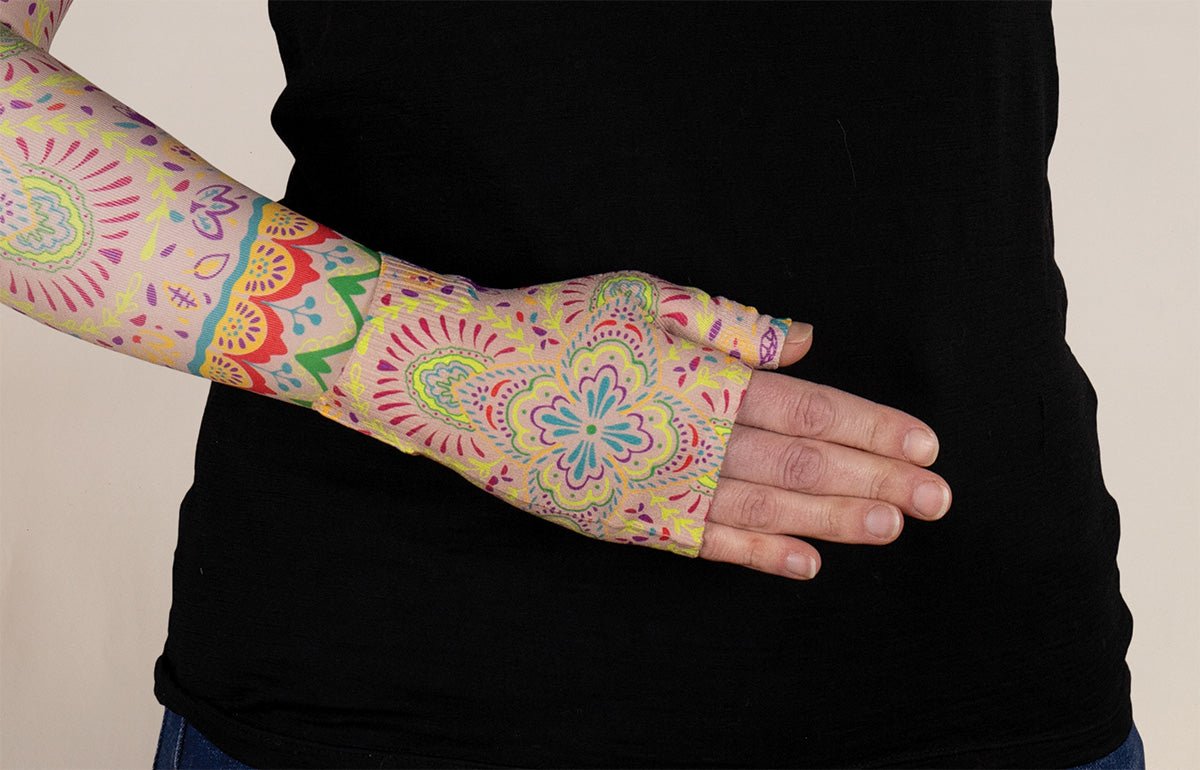 Mandala Gradient Compression Gauntlet - LympheDIVAs