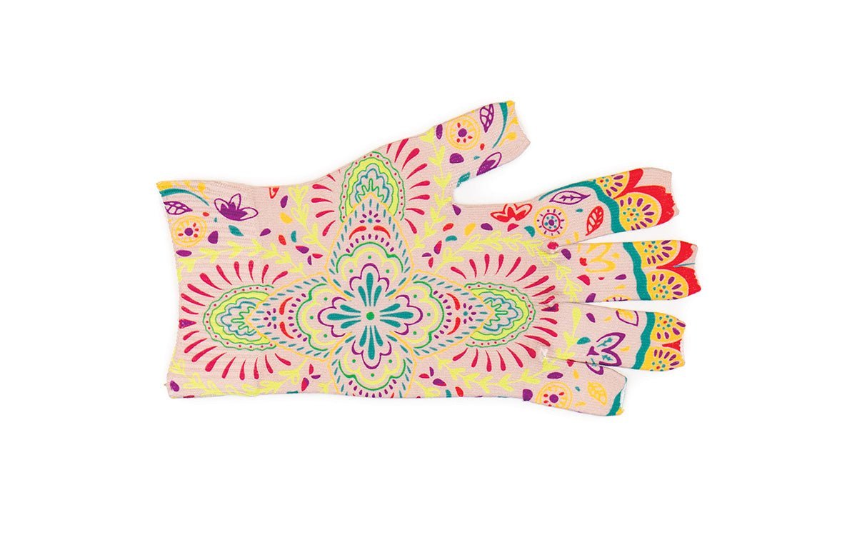 Mandala Gradient Compression Glove - LympheDIVAs