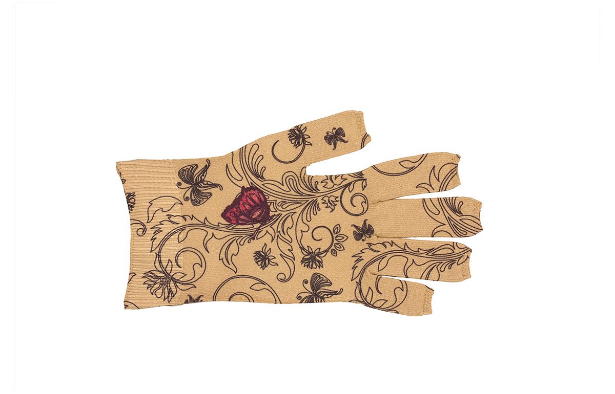 Mariposa Beige Gradient Compression Glove - LympheDIVAs