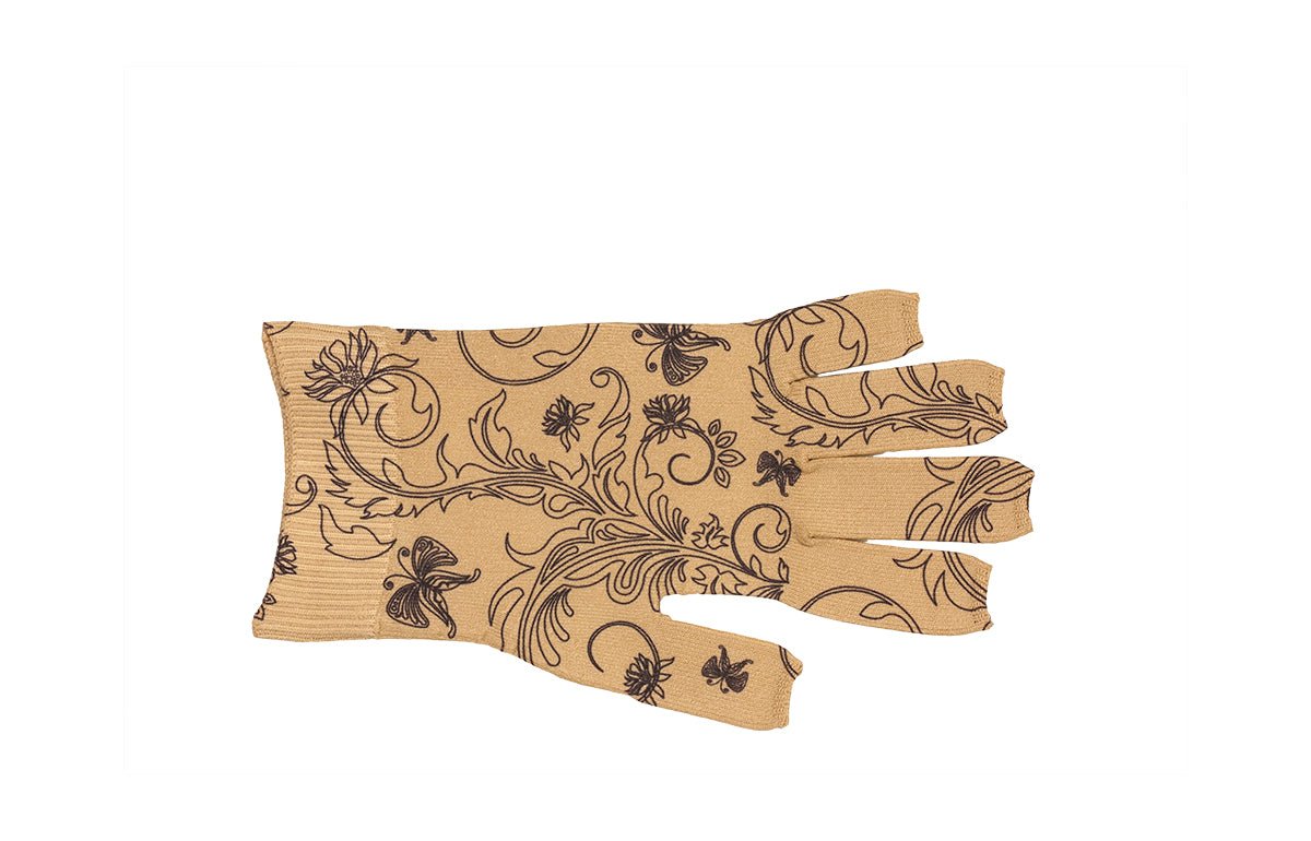 Mariposa Beige Gradient Compression Glove - LympheDIVAs
