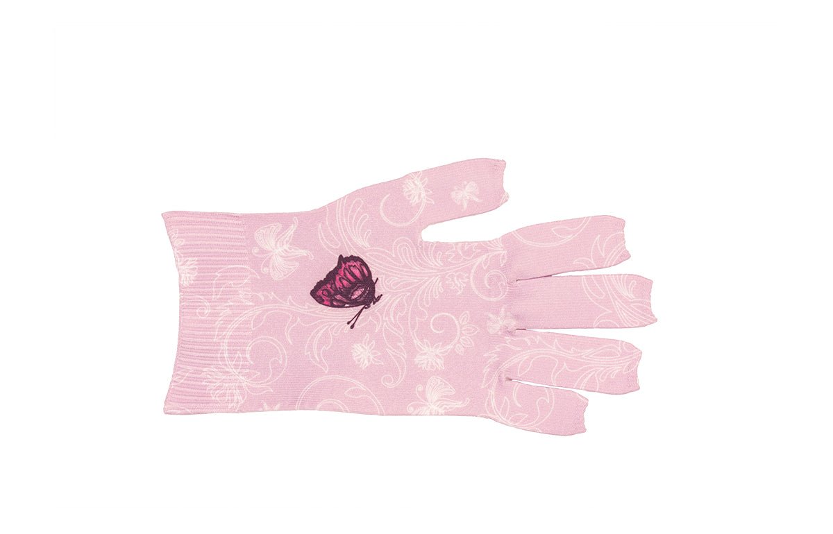 Mariposa Pink Gradient Compression Glove - LympheDIVAs