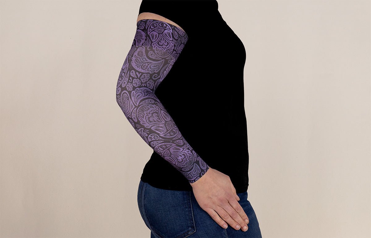 Mischief Gradient Compression Arm Sleeve - LympheDIVAs