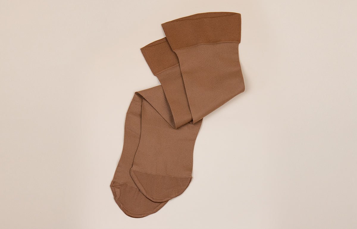 Mocha Gradient Compression Socks - LympheDIVAs