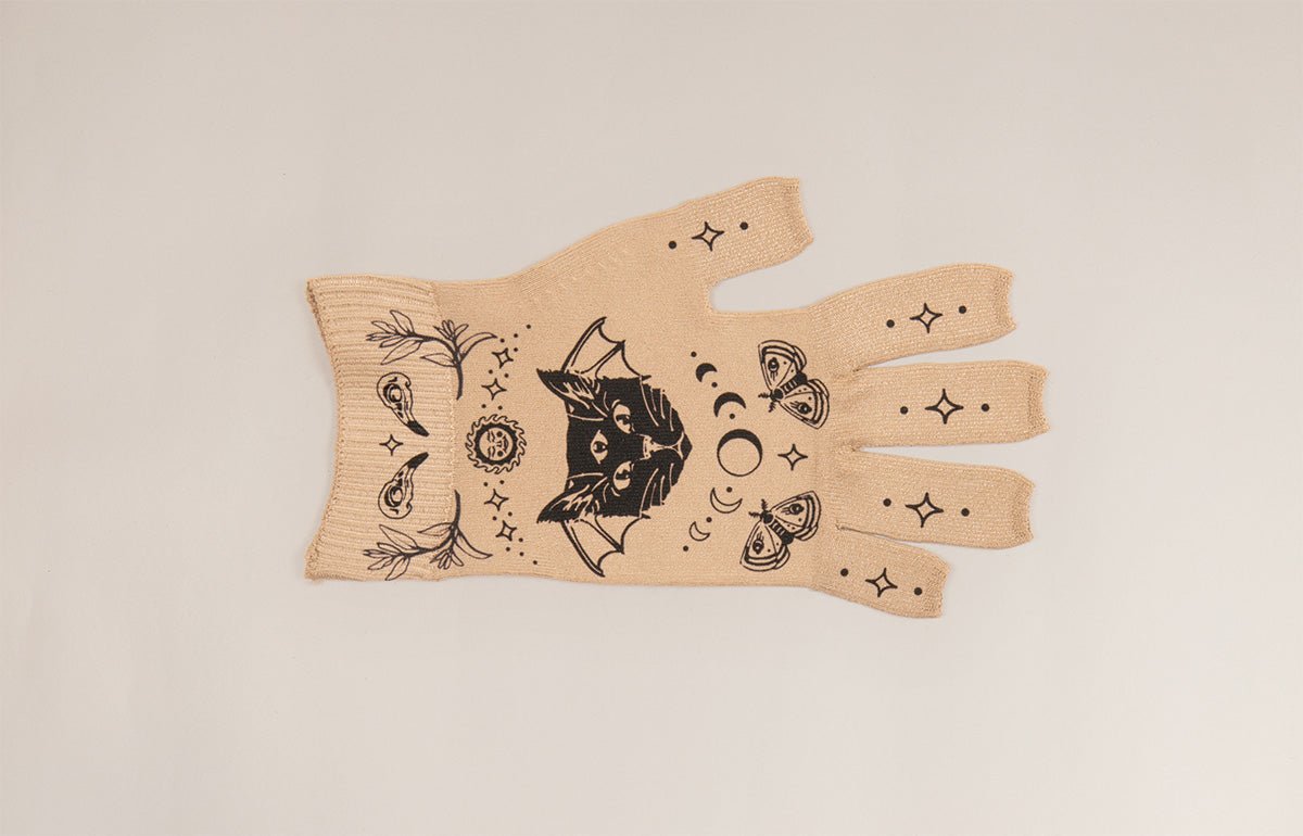 Oddities Beige Gradient Compression Glove - LympheDIVAs