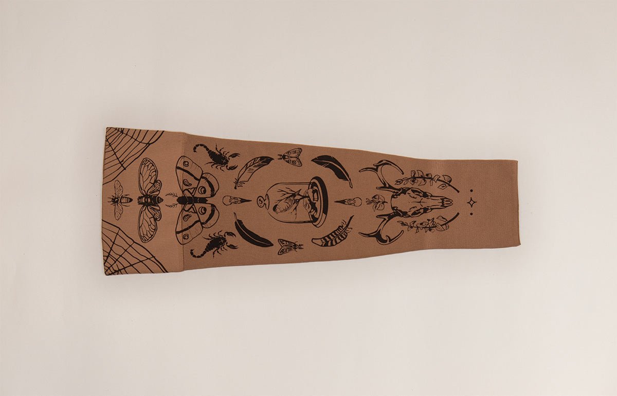 Oddities Mocha Gradient Compression Arm Sleeve - LympheDIVAs