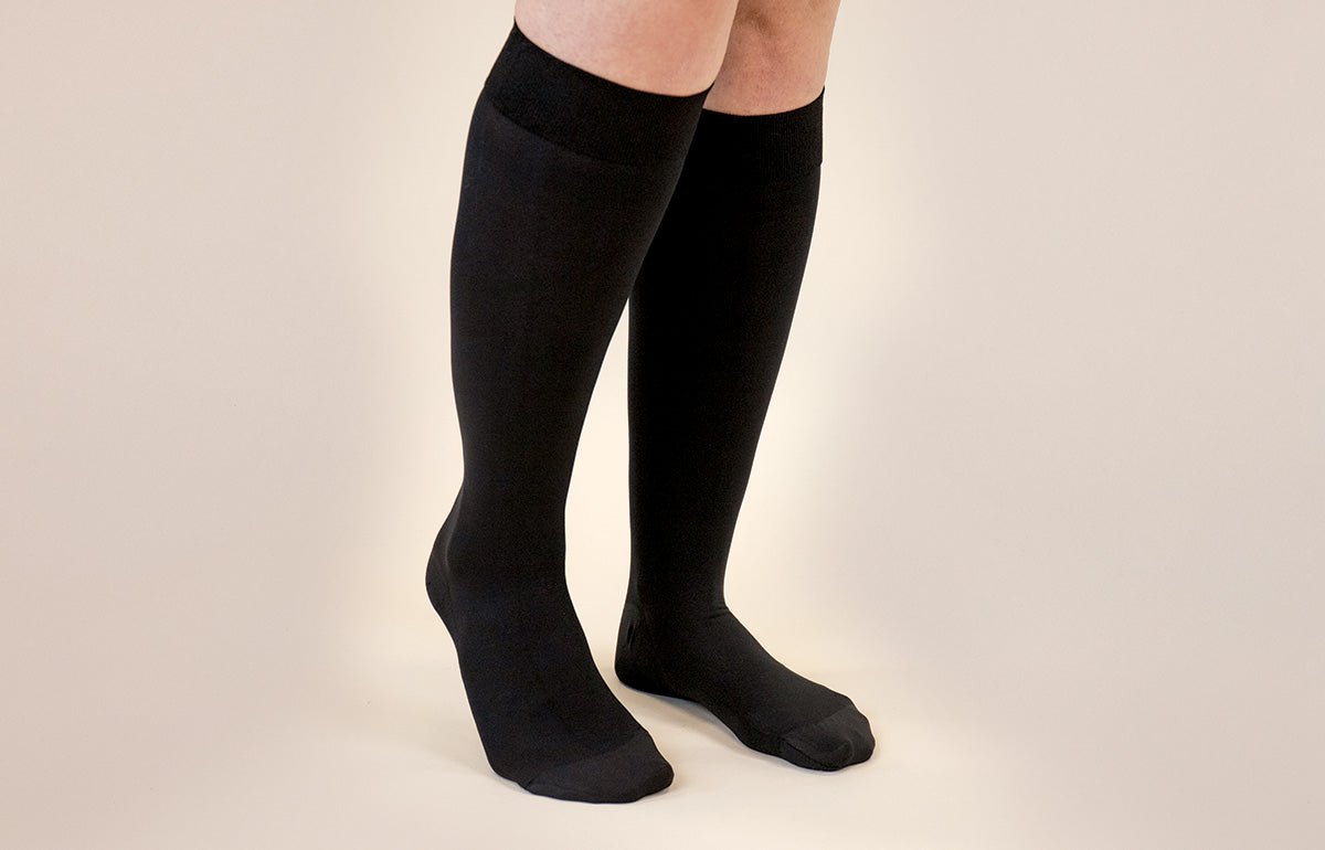 Onyx Gradient Compression Socks - LympheDIVAs
