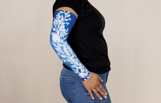 Oops Rack: Anastasia Gradient Compression Arm Sleeve - LympheDIVAs