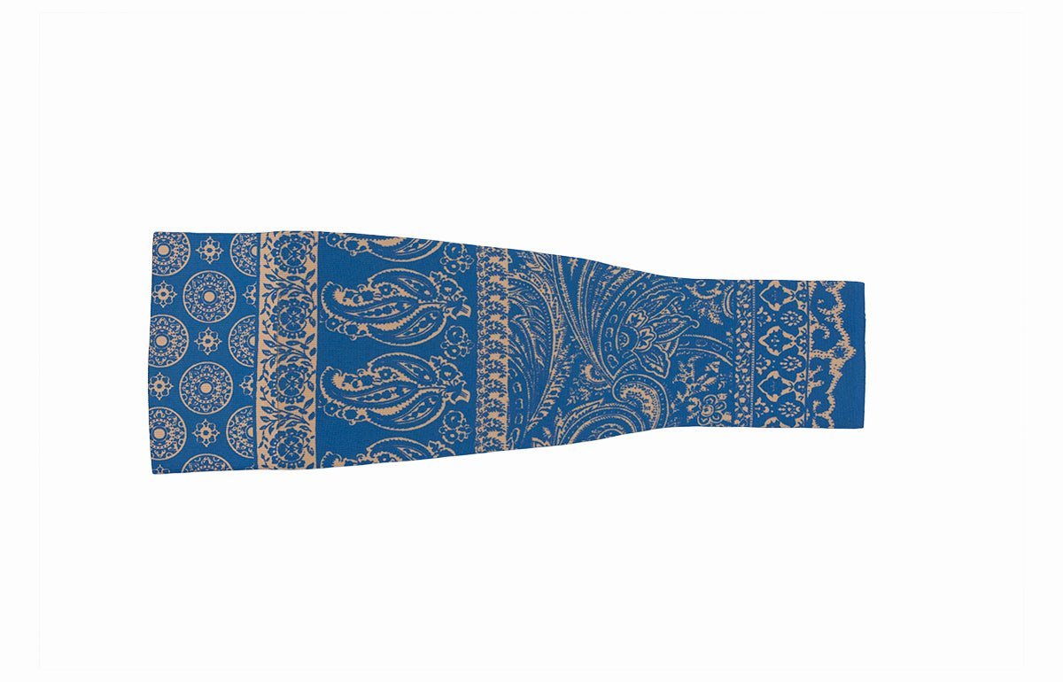 Oops Rack: Blue Bandit Gradient Compression Arm Sleeve - LympheDIVAs