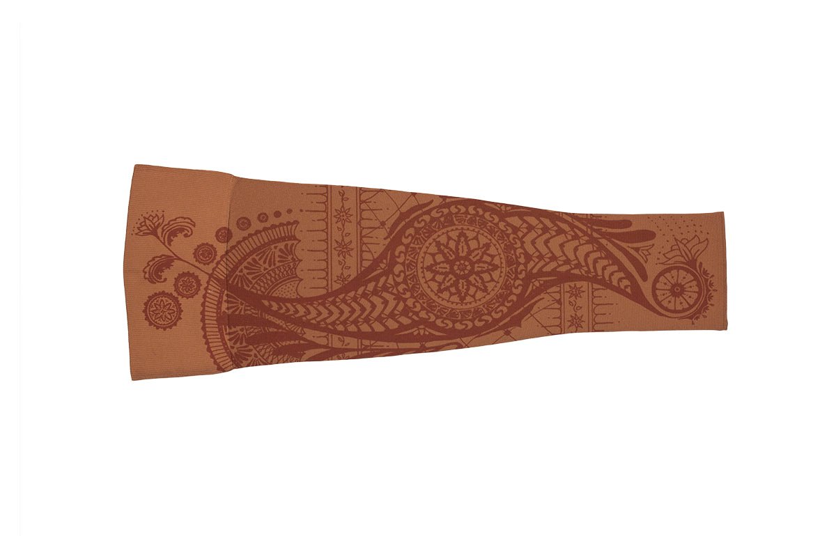 Oops Rack: Bodhi Mocha Gradient Compression Arm Sleeve - LympheDIVAs