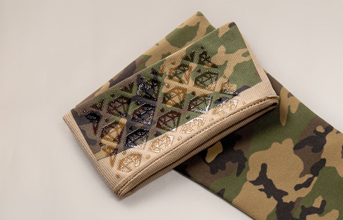 Oops Rack: Camo Gradient Compression Arm Sleeve - LympheDIVAs