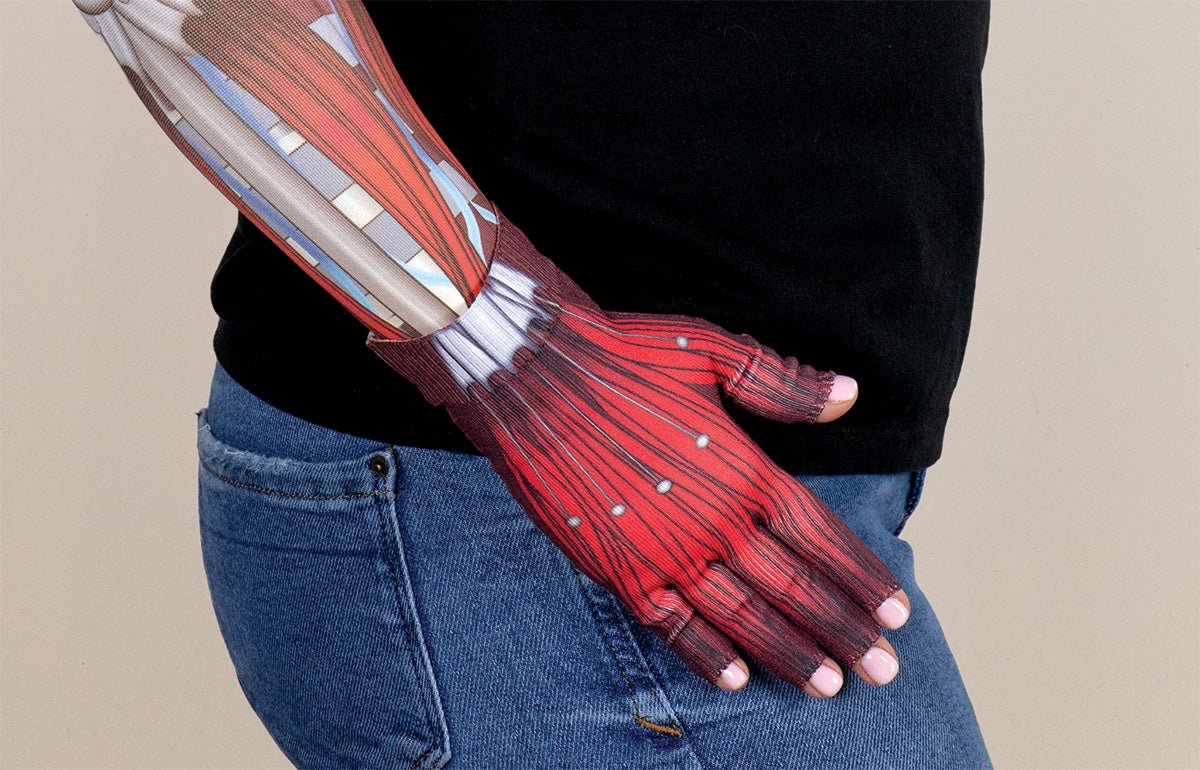 Oops Rack: Cyborg Gradient Compression Glove - LympheDIVAs