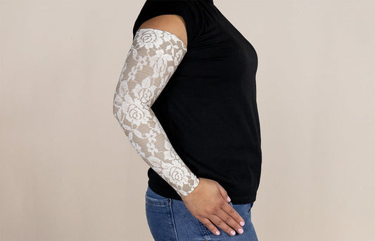 Oops Rack: Darling Dark Gradient Compression Arm Sleeve - LympheDIVAs
