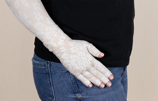 Oops Rack: Darling Fair Gradient Compression Glove - LympheDIVAs