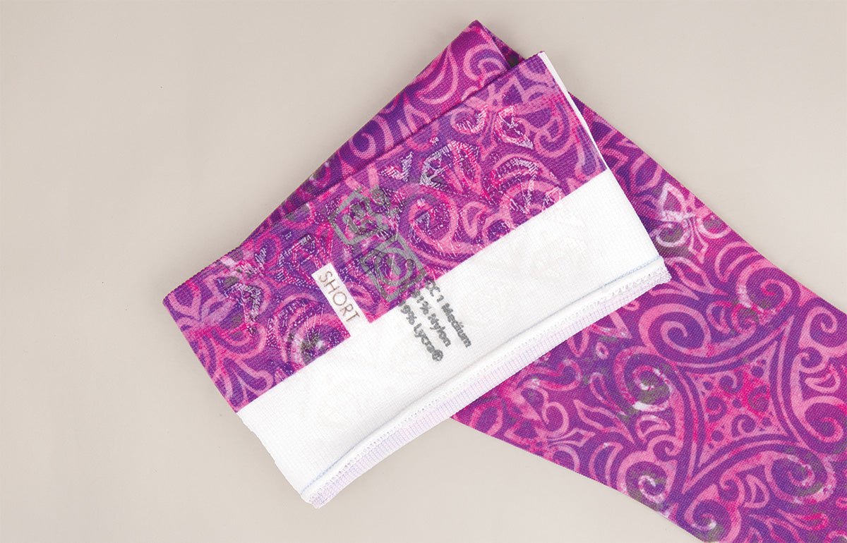 Oops Rack: Fairy Gradient Compression Arm Sleeve - LympheDIVAs