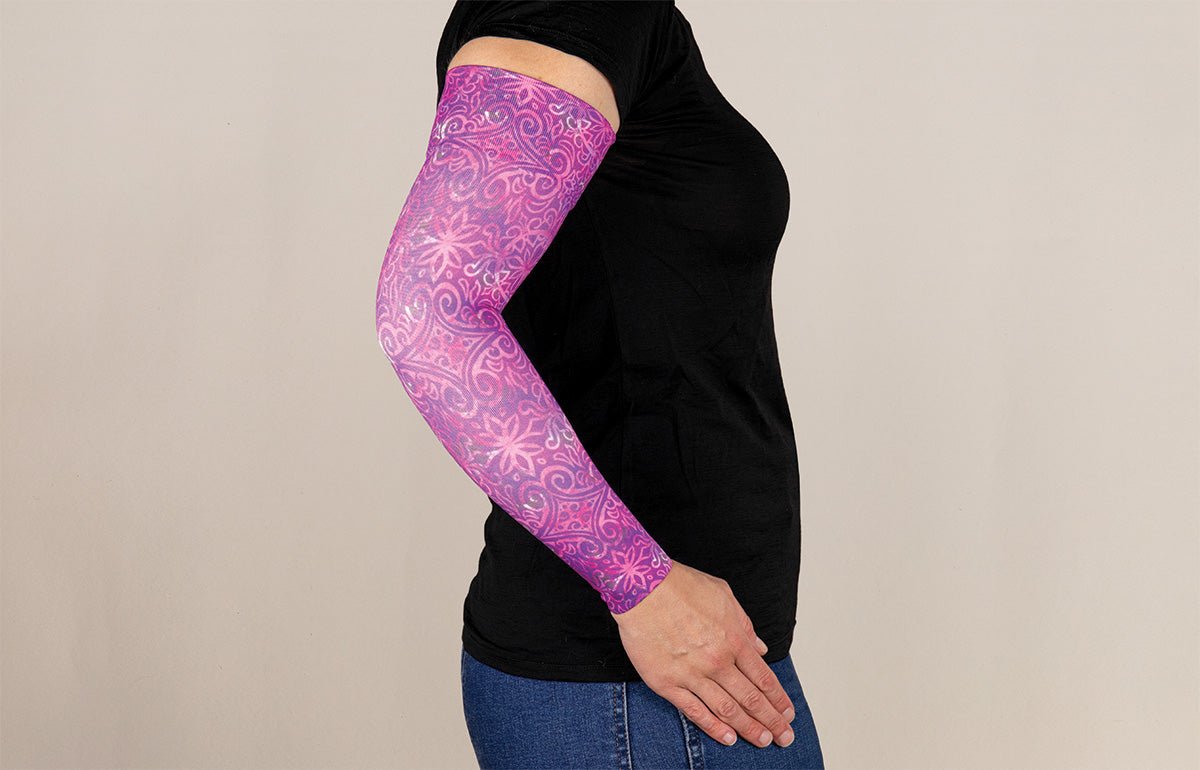Oops Rack: Fairy Gradient Compression Arm Sleeve - LympheDIVAs