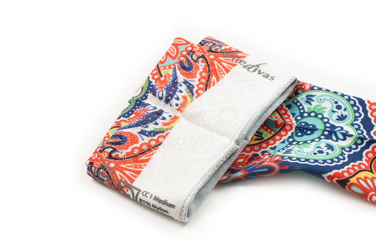 Oops Rack: Festival Gradient Compression Arm Sleeve - LympheDIVAs