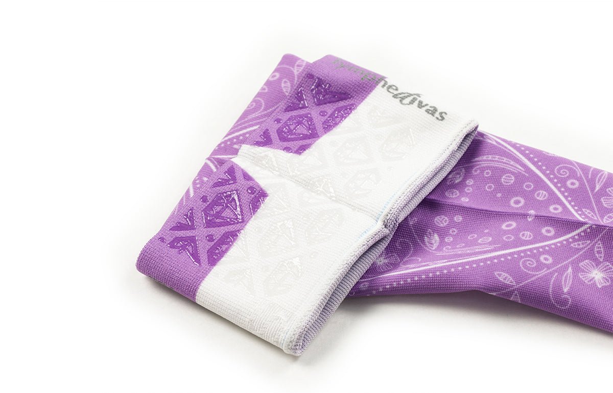 Oops Rack: Firefly Purple Gradient Compression Arm Sleeve - LympheDIVAs