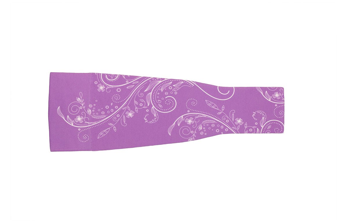Oops Rack: Firefly Purple Gradient Compression Arm Sleeve - LympheDIVAs